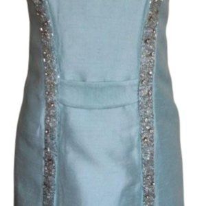 Vintage Blue Diamante Dress
